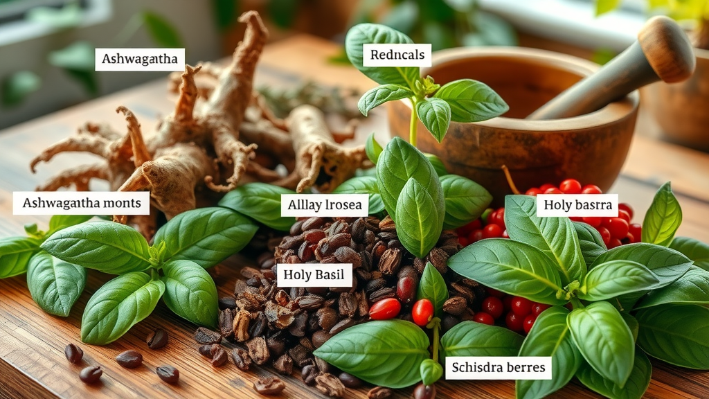adaptogenic herbs HPA axis recovery cortisol management