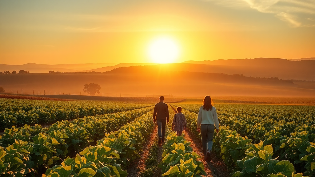 infographic comparing traditional farming and regenerative farming: soil health, biodiversity, farming practices