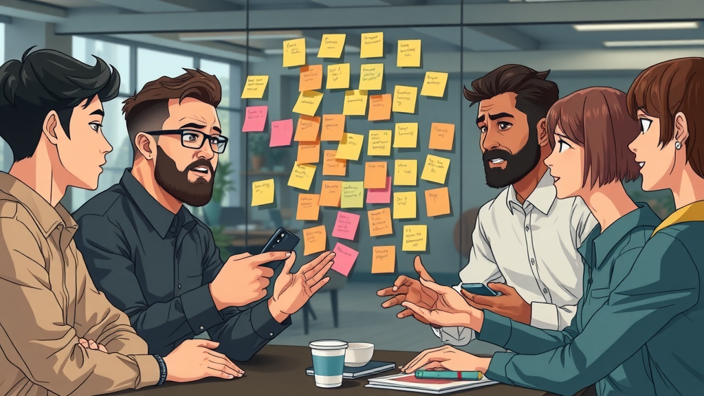 email marketing campaign brainstorming session for best campaign strategies in co-working hub