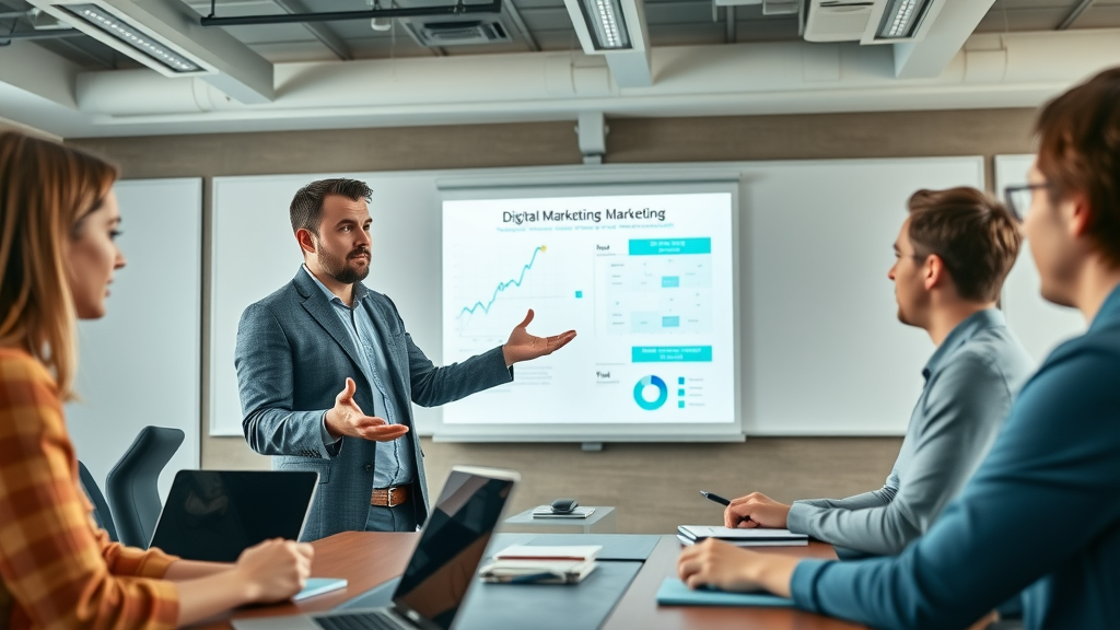 digital marketing coach teaching expert local seo tactics to small businesses