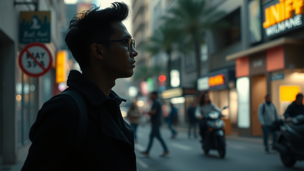life style reflected in urban environment with cultural elements