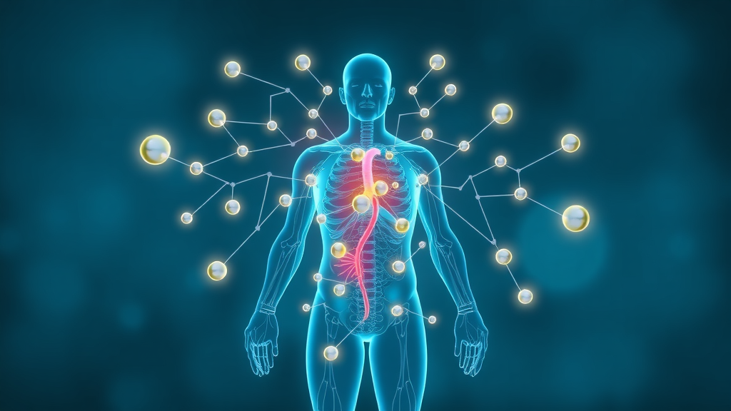 infographic of hormone pathways in human body for natural endocrine support and hormone optimization