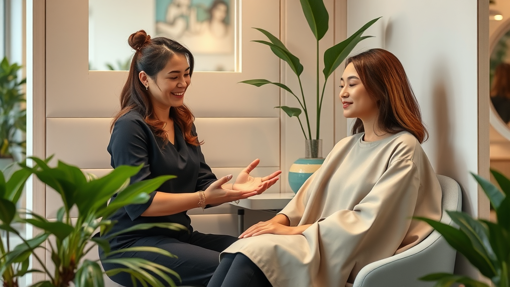 beauty salon privacy choices hair braiding in olongapo private booth client comfort tranquil friendly stylist relaxing environment