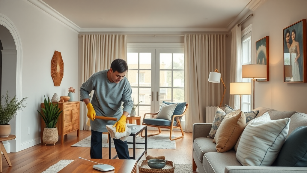 Expert house cleaning services create a spotless, welcoming home