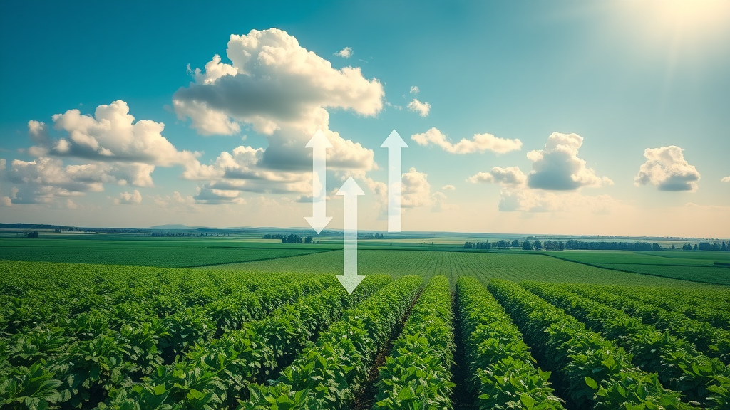 farm landscape demonstrating regenerative farming