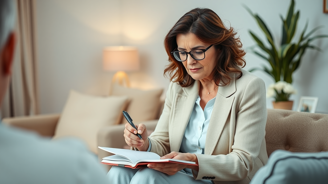 Brighton executive stress counselling empowering businesswoman