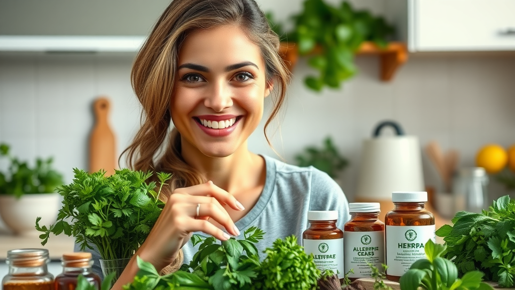 gluten and dairy free adaptogenic herbs and allergen-free supplements for hormone balance for women