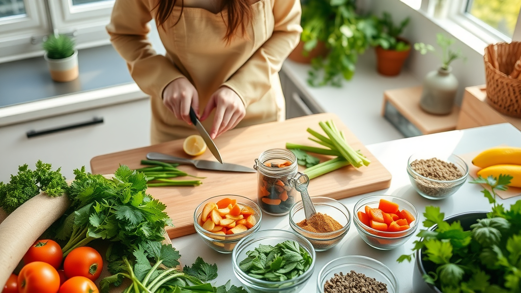 balanced meal adaptogenic herbs hpa axis recovery diet