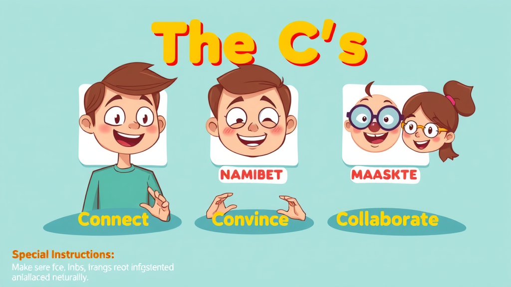 Graphic of the 3 C