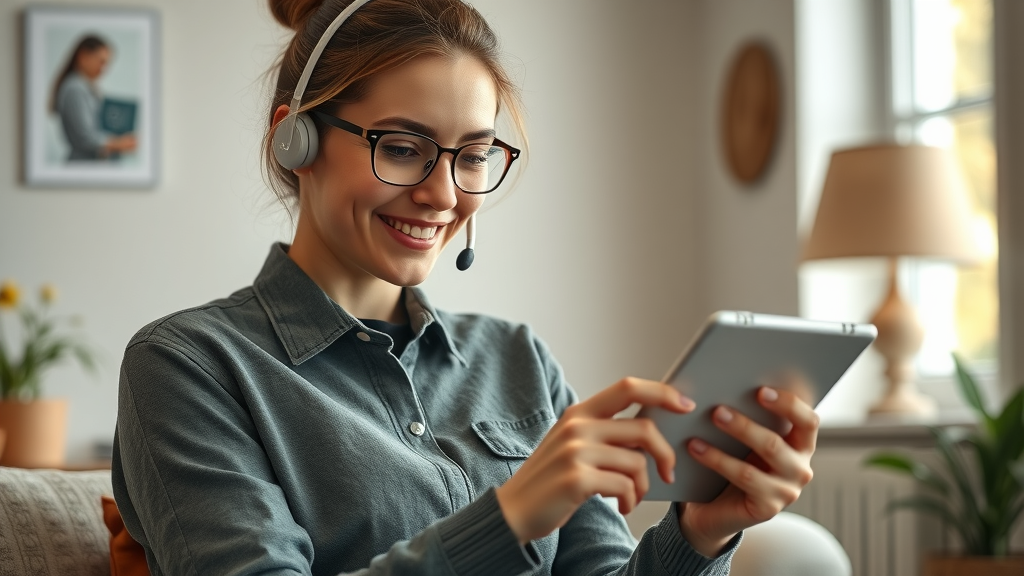 customer service professional handling online reviews for reputation management
