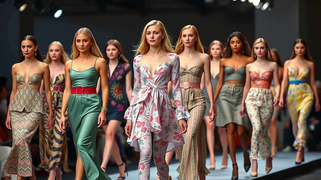 people and style vibrant fashion show 2023 styles models runway