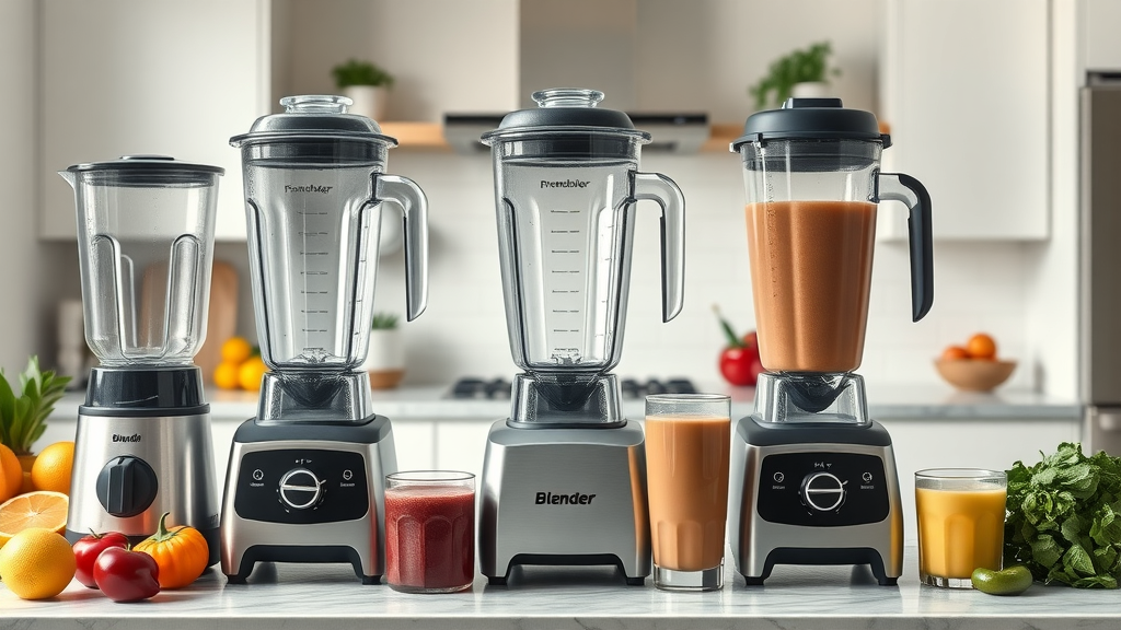 personal, classic, high-performance blender comparison for best smoothie blender