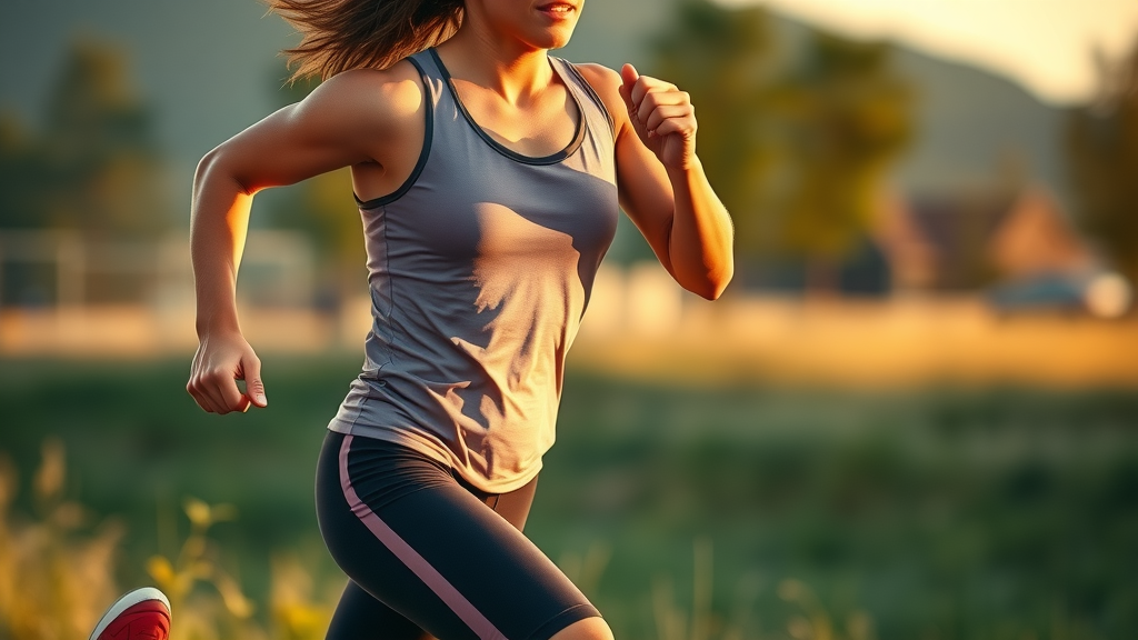 physical wellness athletic person demonstrating vitality outdoors