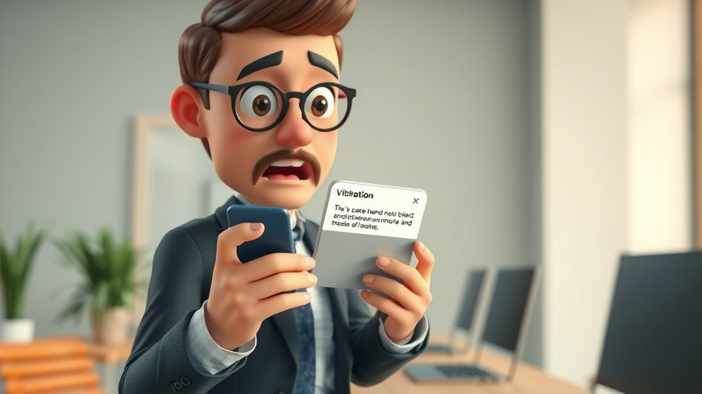 businessperson receiving brand mention alert with reputation monitoring tools on phone