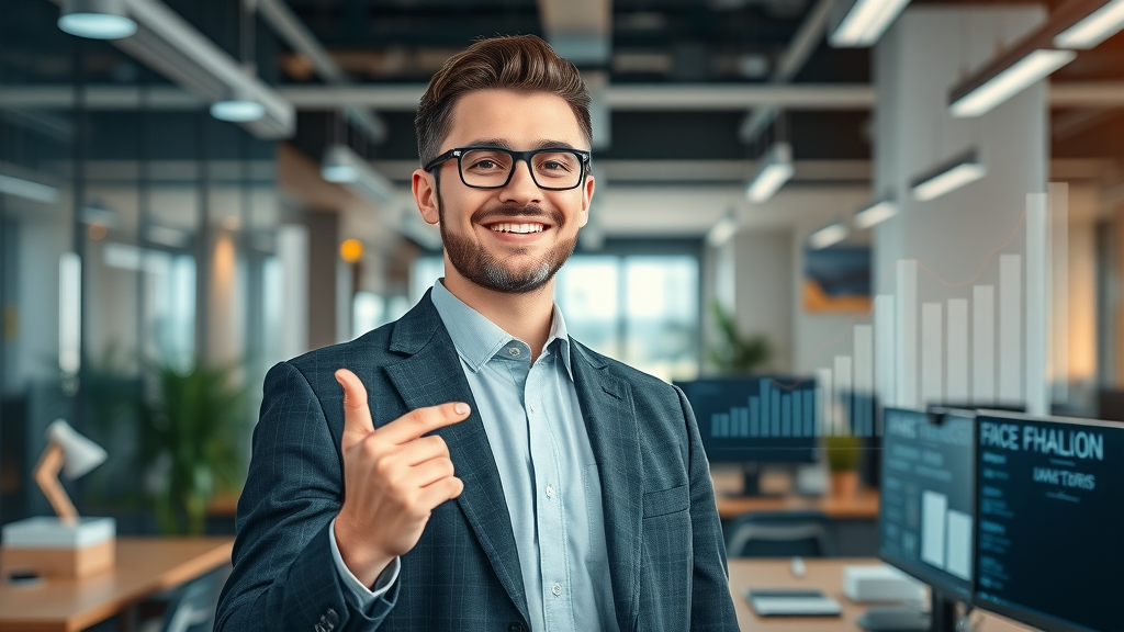 custom solutions tailored solutions ambitious small business owner with digital growth elements