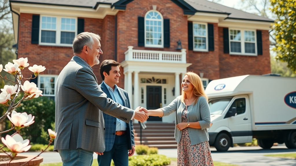 Best realtor in Atlanta helping a family close on their dream home