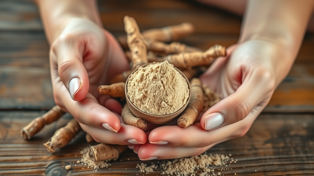 allergen free ashwagandha root and supplement for hormone balance