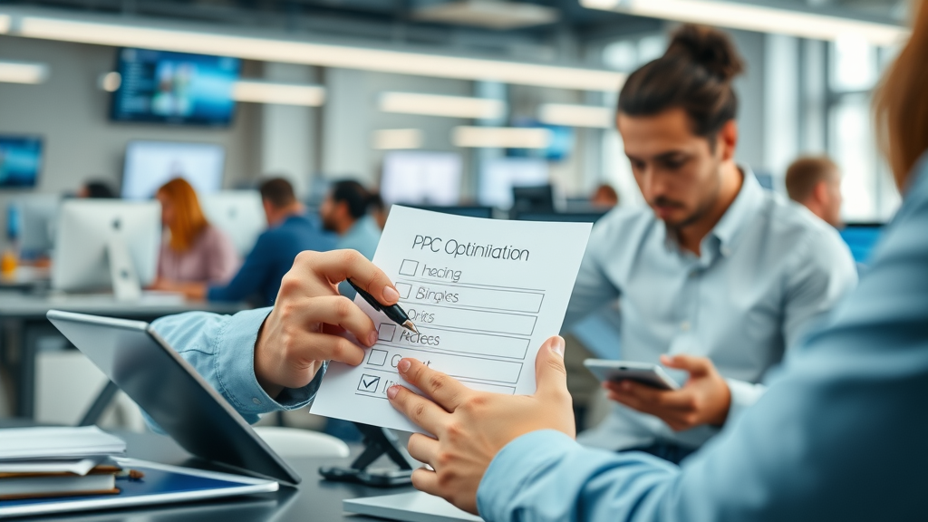 pay-per-click advertising optimization checklist for small business