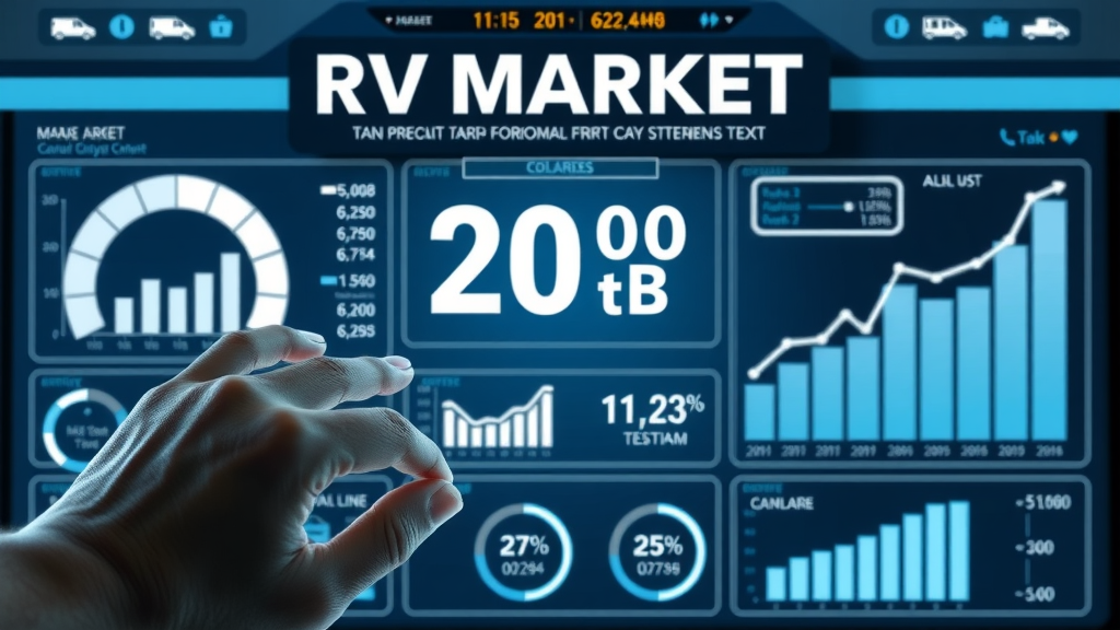RV market transformation infographic showing growth trends and statistics