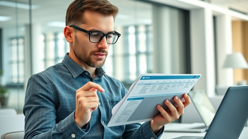 Business analyst comparing social media reputation management tools for integration