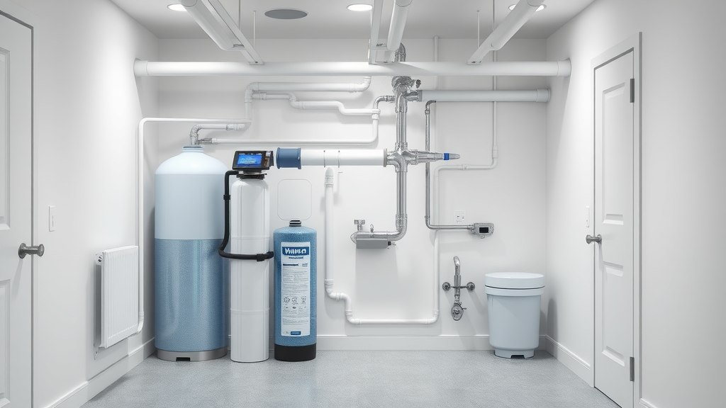 Whole-house water filtration system providing clean water throughout home