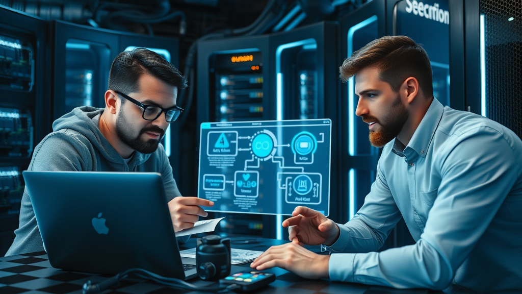 IT team integrating AI voice agent solution with legacy systems for business-customer support-omnichannel