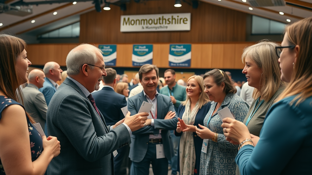 supportive local community, business networking event, Monmouthshire, monmouthshiremedia.com/business