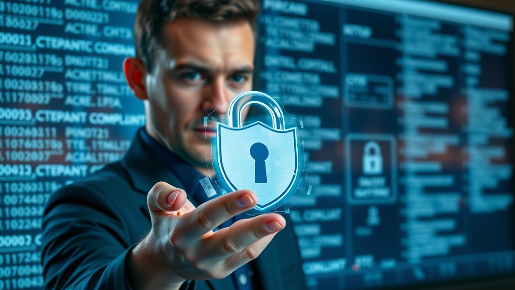 Secure enterprise-grade AI voice agent with data privacy and compliance for IVR systems