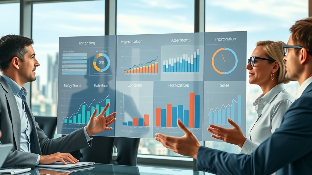 AI voice agents business dashboard measuring ROI and customer experience improvement